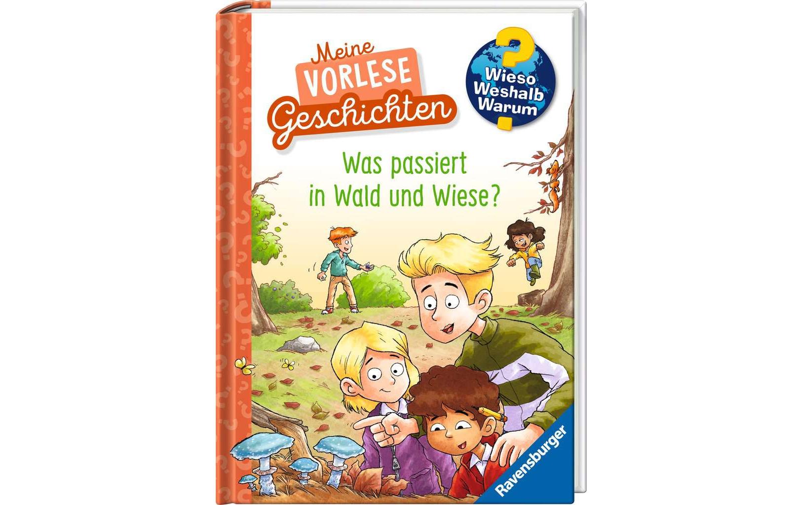 Ravensburger Buch – WWW: Was passiert im Wald und auf der Wiese?, Hardcover, 144 Seiten, Deutsch, ab 4 Jahren