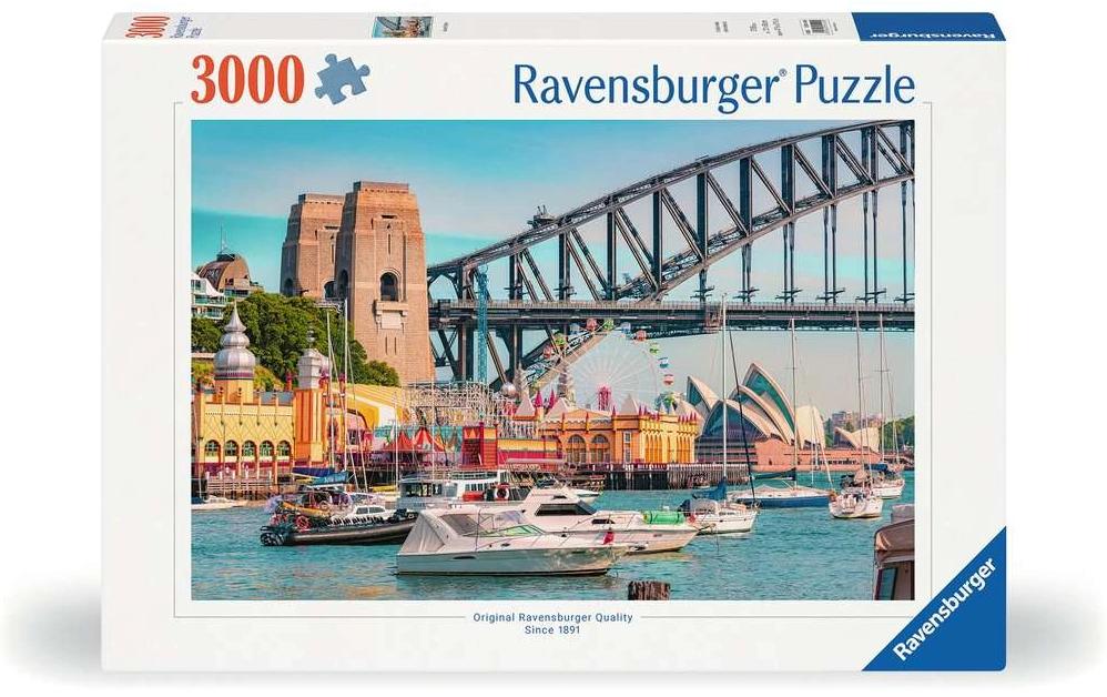 Ravensburger Puzzle Landschaft – 3000 Teile – 43,3 × 30,1 cm – ab 14 J. – mehrfarbig – FSC