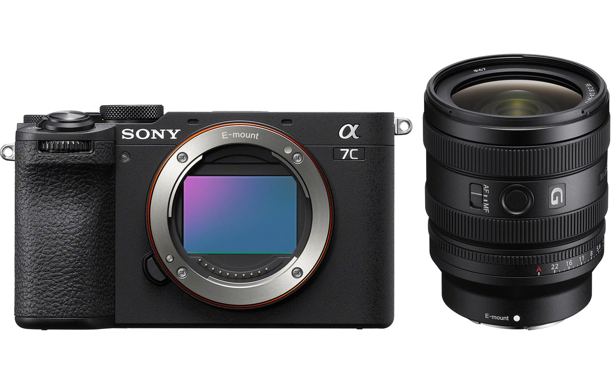 Sony Alpha 7C II – Systemkamera Kit 24–50mm, 34,1 MP Vollformat, Schwarz