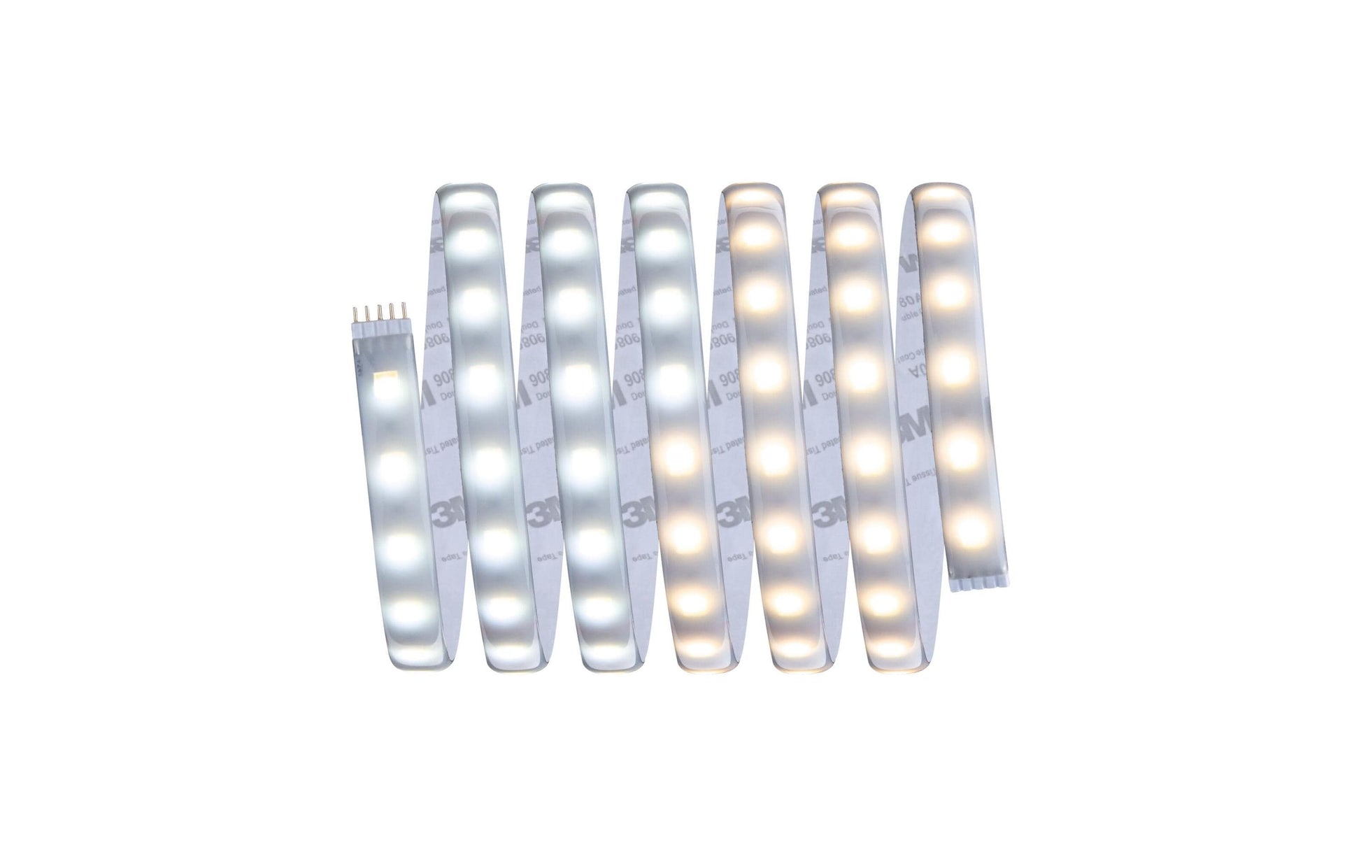 Paulmann LED-Strip MaxLED 500 – 2,5 m, 1375 lm, 16 W, 2700–6500 K, dimmbar, IP44, silber, beschichtet