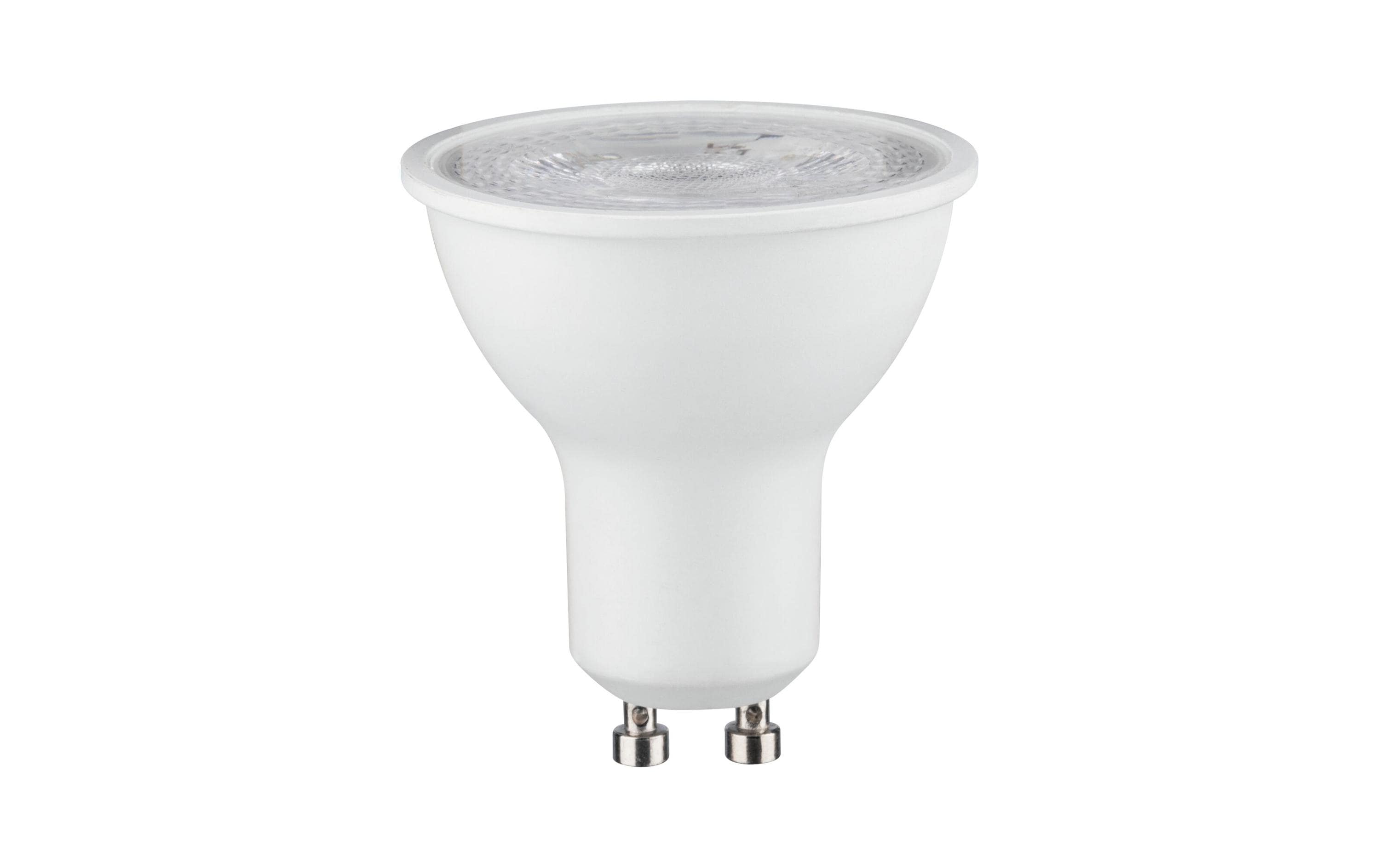 Paulmann LED-Reflektor GU10 – Warmweiss 2700 K, 750 lm, 8 W, 36°, dimmbar – IP20 – Weiss