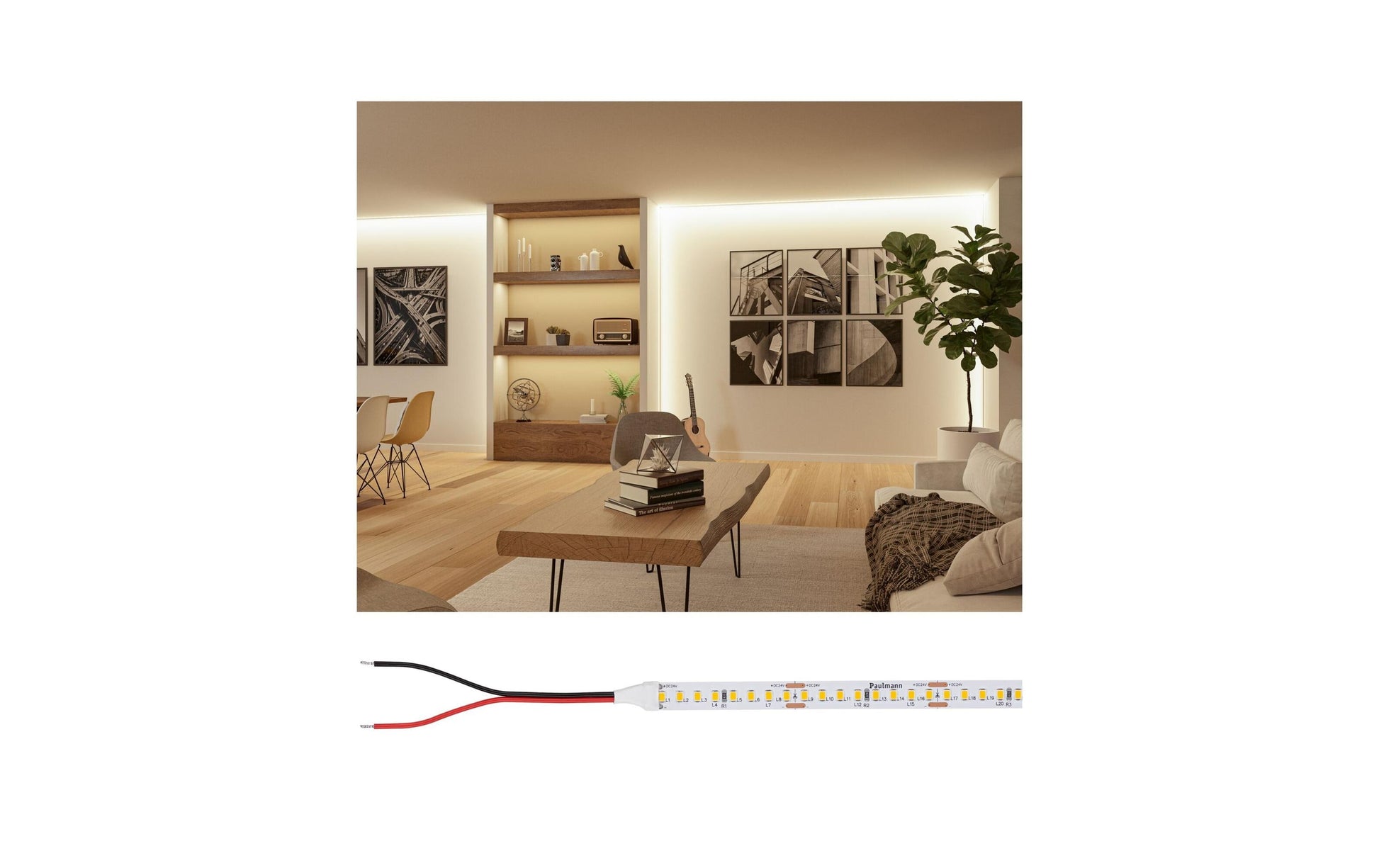 Paulmann LED-Strip Silver ProLED – 5 m, 7500 lm, 50 W, 2700 K, dimmbar, weiss