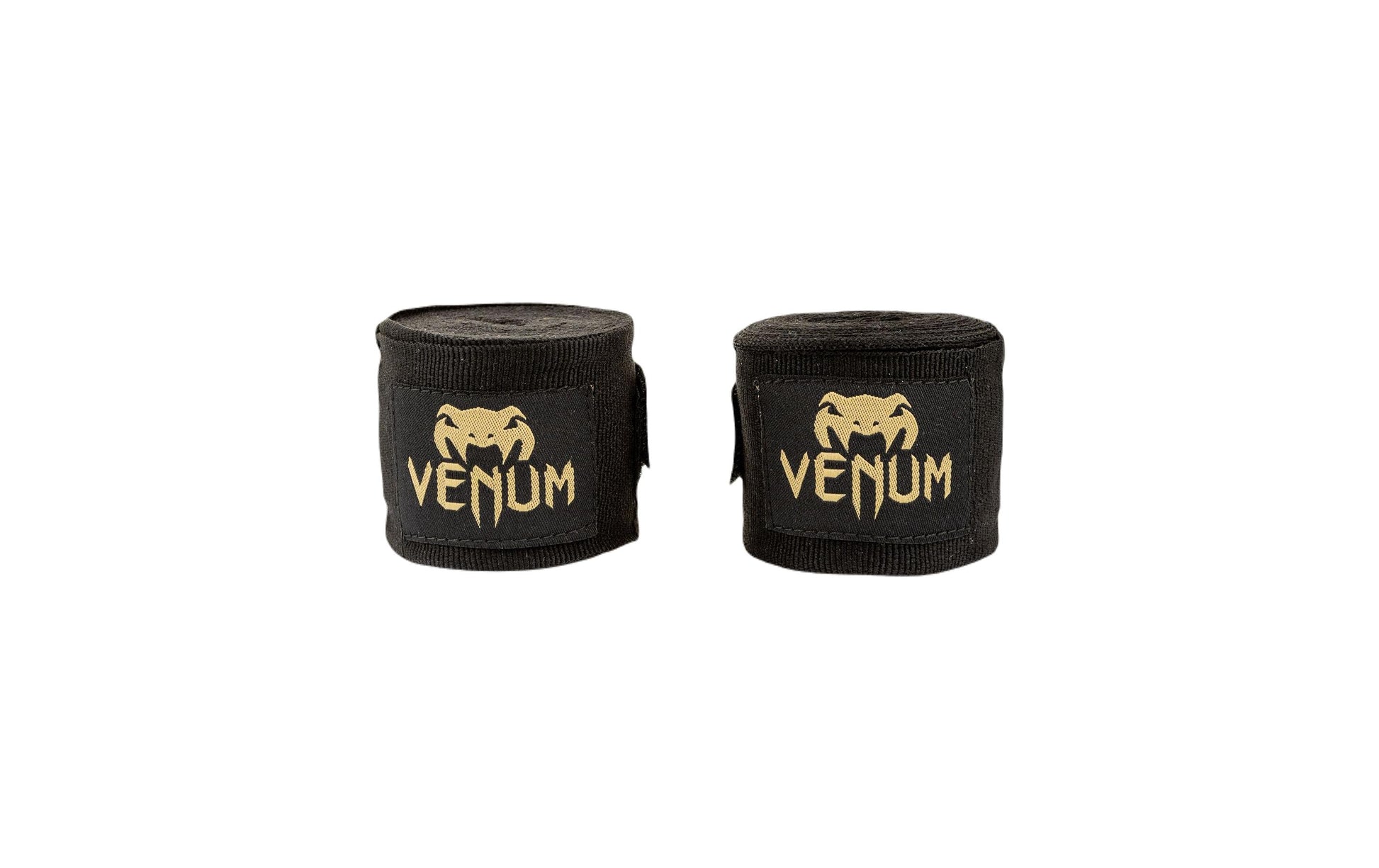 Venum Boxbandagen Kontact – 4 m – Baumwolle, Schwarz/Gold