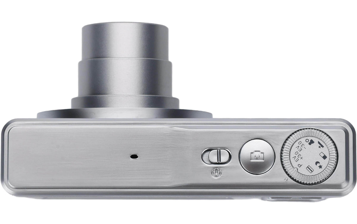 AgfaPhoto Realishot DC9200 – Kompaktkamera, 24 MP, 4K 30 fps, 10× optischer Zoom, Grau