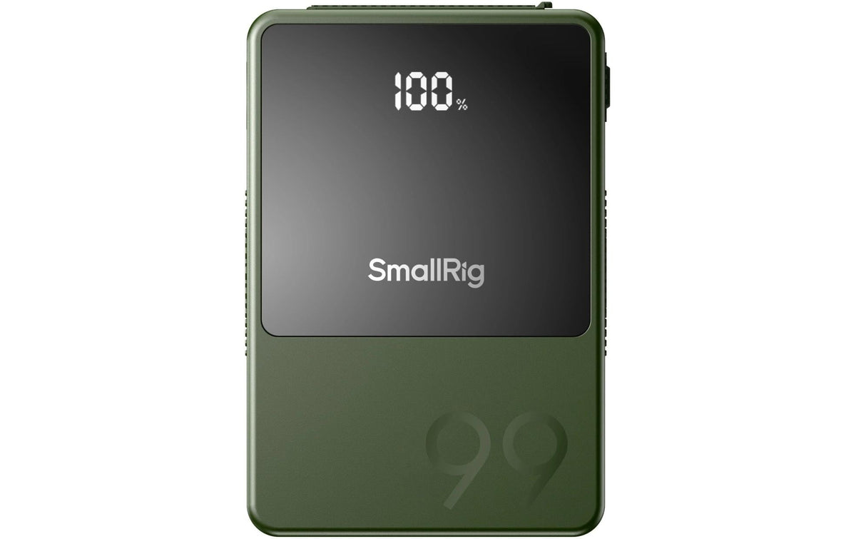 SmallRig VB99 mini V-Mount Akku – 6700 mAh (99 Wh), 14,8 V, D-Tap 16,8 V, USB-A/USB-C, 5 A – für Universal