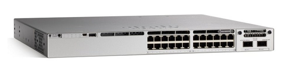 Cisco Catalyst C9300-24T-A – Managed Switch – 24×GbE, L2+/L3, PoE+, 1U
