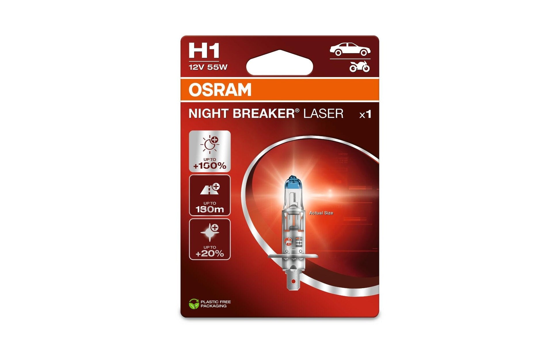 Osram Leuchtmittel P14.5s (H1) – 1550 lm, 3200 K