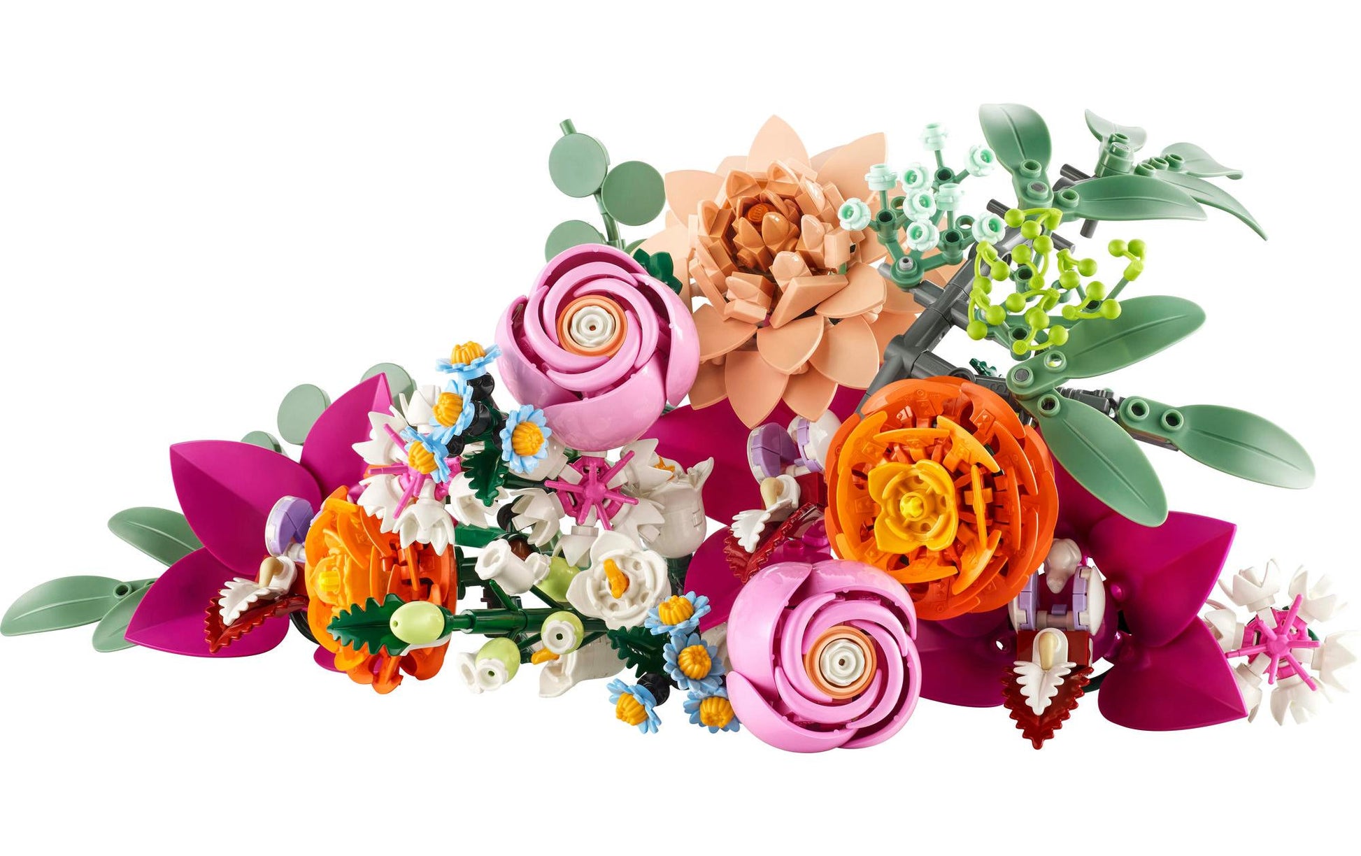 LEGO Botanicals Bauset – Blumenstrauss – 749-teilig – 38,2 × 7,05 × 26,2 cm – ab 18 J. – rosa