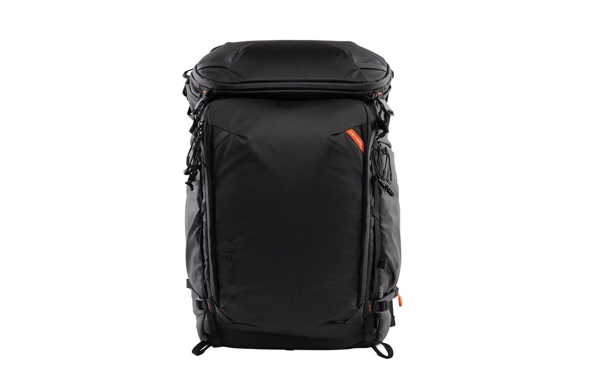 PGYTECH Notebook-Rucksack OnePro Flex – 40 l, mit Regenabdeckung, wasserabweisend, Cordura – Schwarz