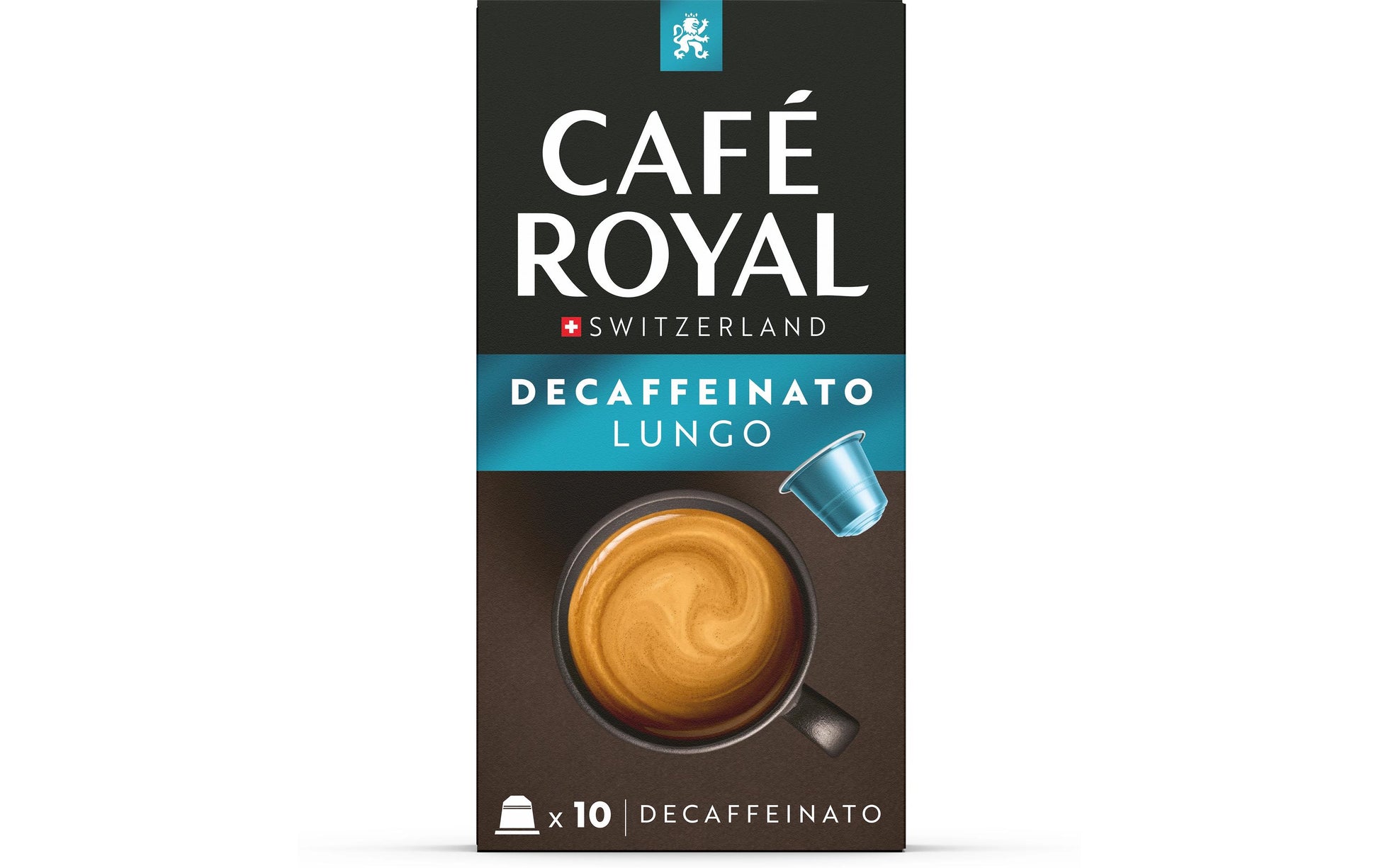Café Royal – Kapseln für Nespresso – Lungo, entkoffeiniert, 100 Kapseln