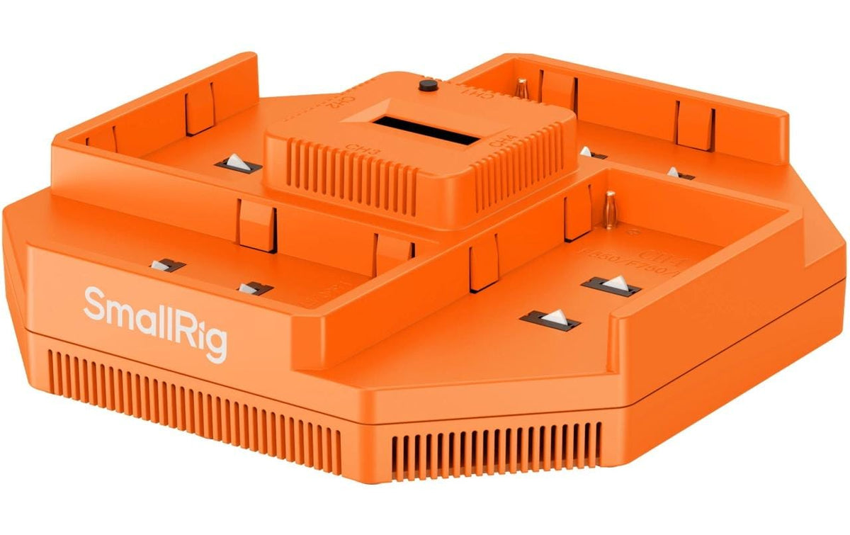 SmallRig NP-F 4-Kanal Akkuladegerät – 8,45 V