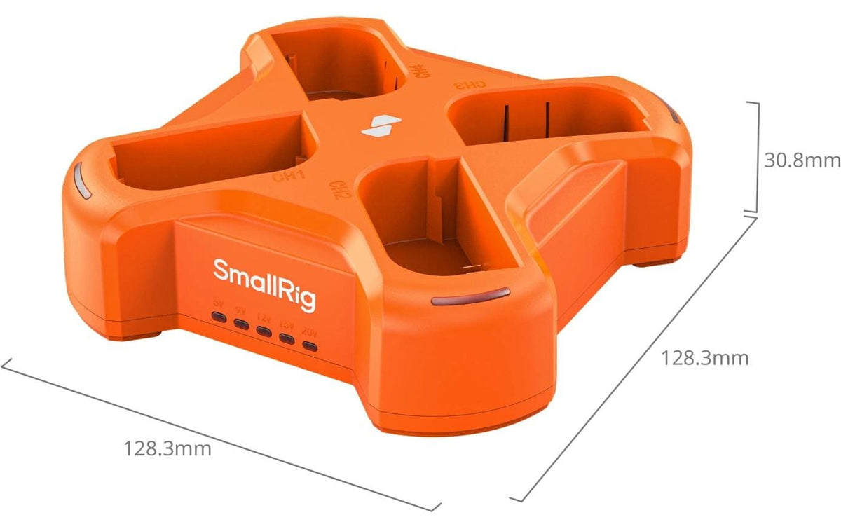 SmallRig Batterieladegerät LP-E6NH – 4-Kanal, 8,45 V