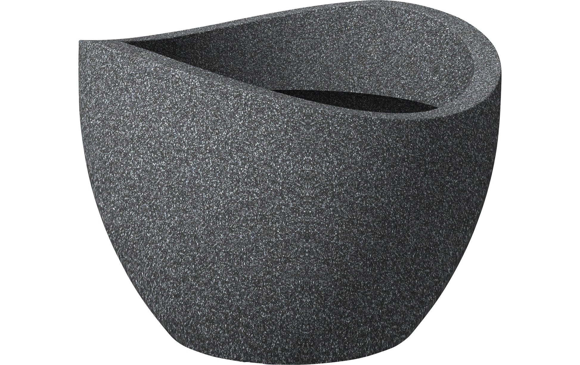 Scheurich Pflanzgefäss – 30 × 30 × 22 cm – Kunststoff, Granit