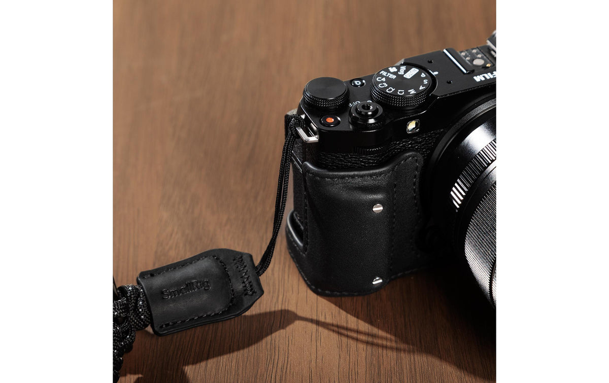 SmallRig 4879 Kamerahülle – Leder/Nylon – für Fujifilm X-M5 – Schwarz – 2er-Pack