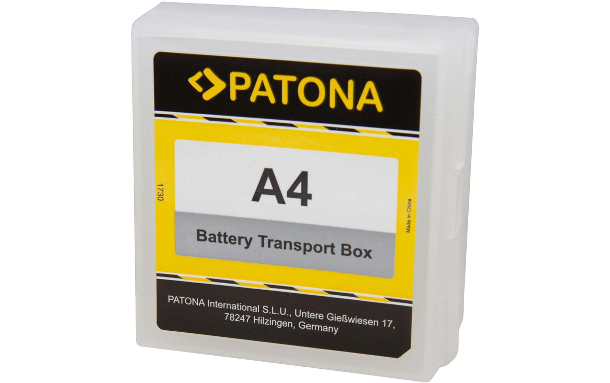 PATONA Akku-Aufbewahrungsbox – für Sony NP-F970, NP-F980L, VW-VBD78