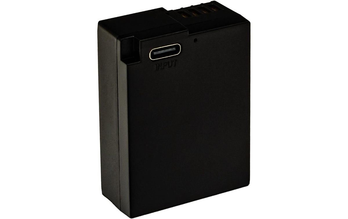 PATONA DMW-BLC12 Akku – 1100 mAh (7,2 V), Li-Ion – mit USB-C – für Panasonic FZ2000, FZ1000, FZ300 und andere