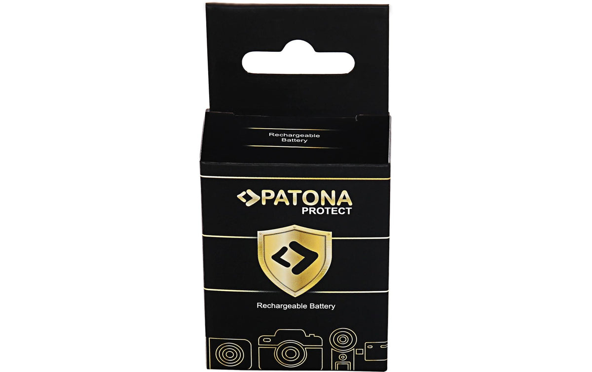 PATONA PROTECT NP-W126S Kameraakku – 1140 mAh, 7,4 V – für Fujifilm X-T3, VPB-XT3, NP-W126S u. a. – Schwarz