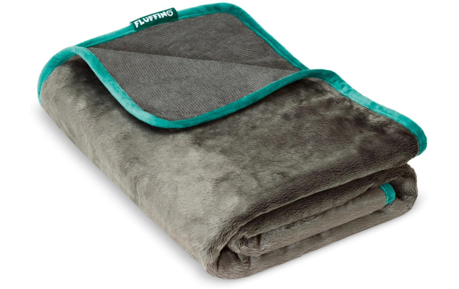 Fluffino Wohndecke – Grau – 100 × 150 cm
