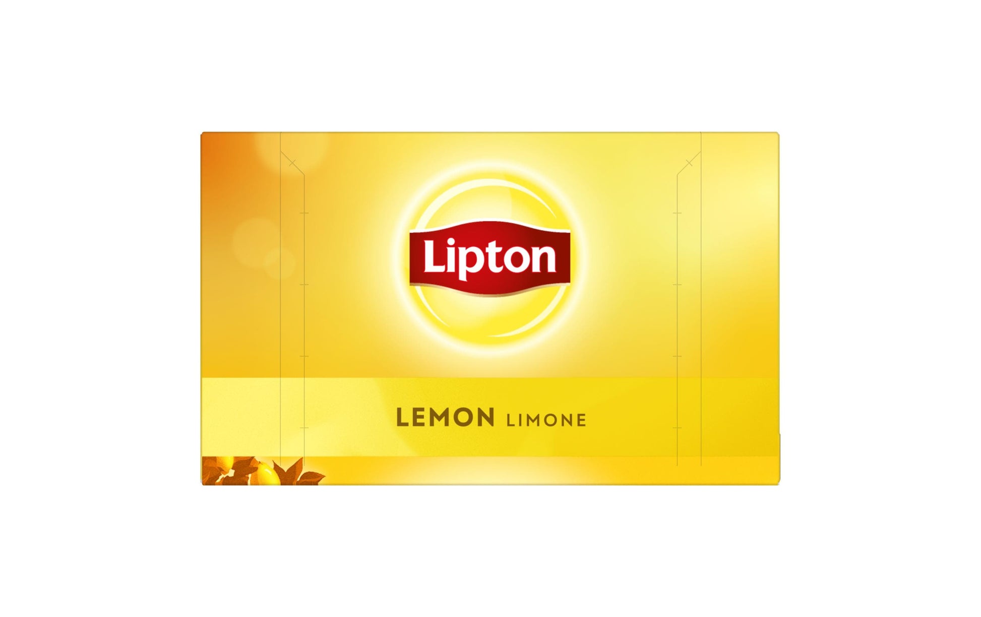 Lipton Schwarztee Zitrone – Teebeutel 20 Beutel – Fairtrade