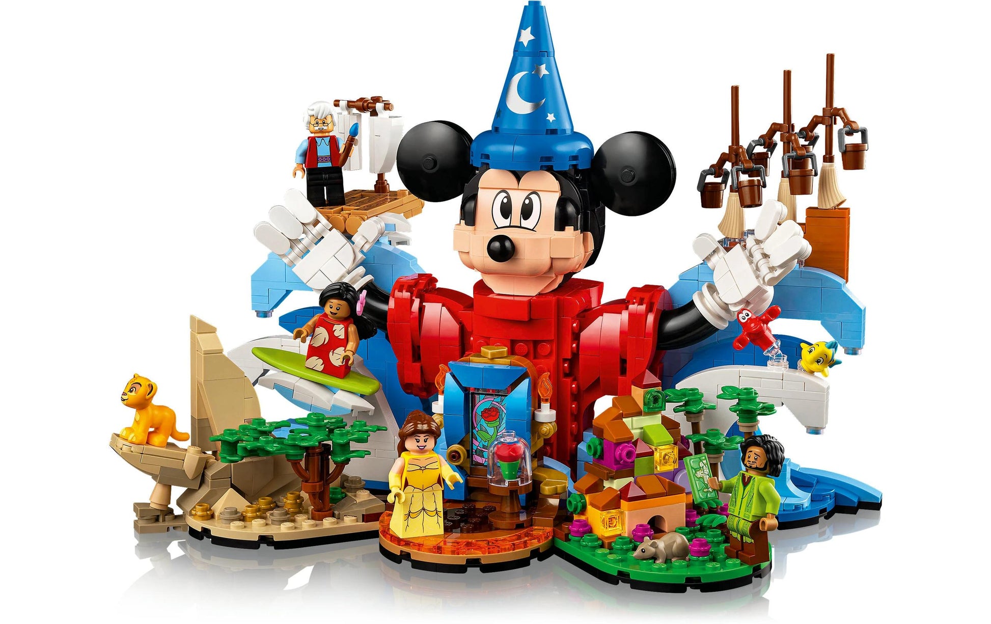 LEGO Magie 3D-Puzzle – Disney – 1103 Teile – 27 × 19 × 17 cm – ab 18 Jahren