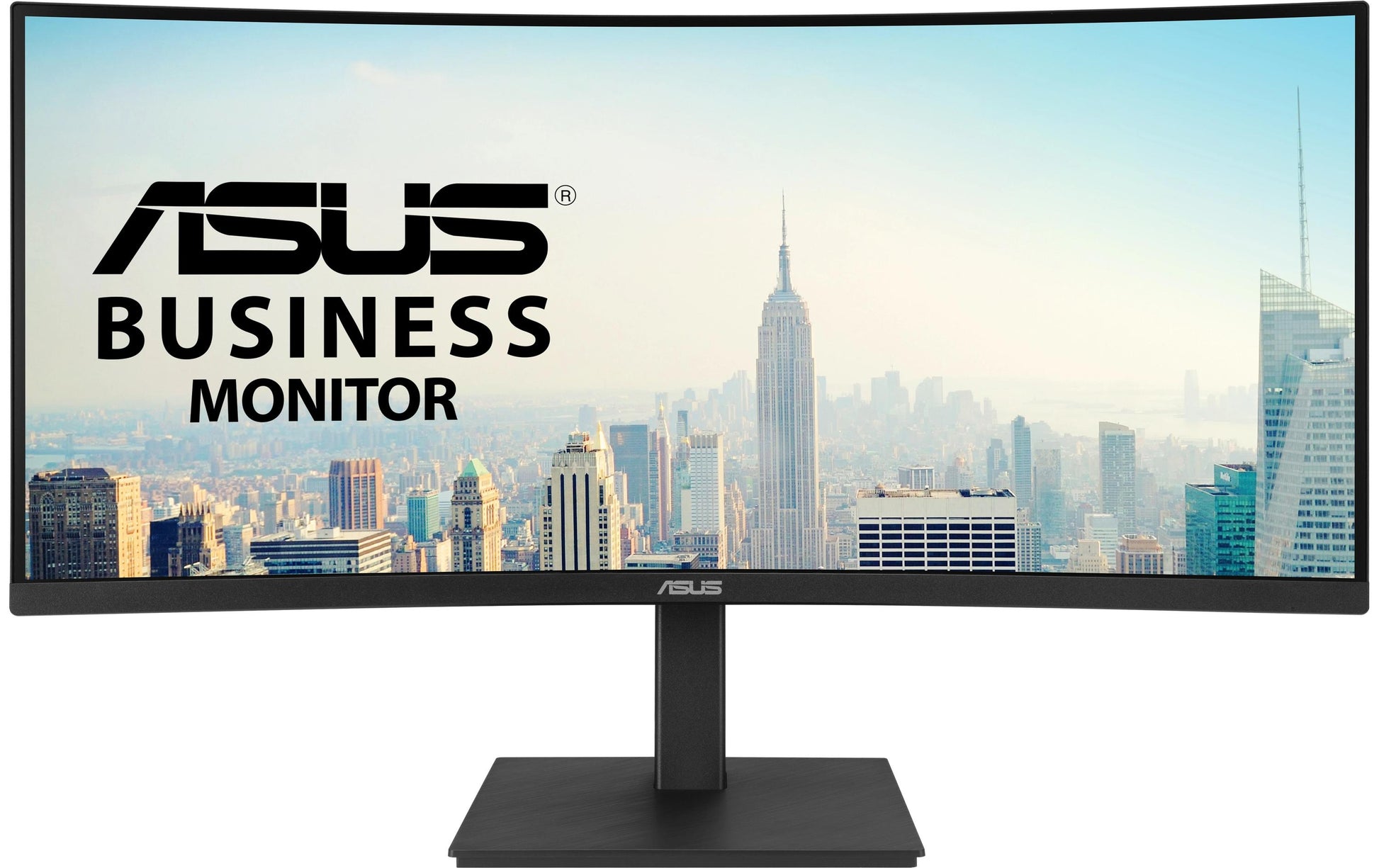 ASUS VA34VCPSR – 34" Curved, 3440 × 1440 (UWQHD), VA, 100 Hz, USB-C 96 W, LAN, HDR10