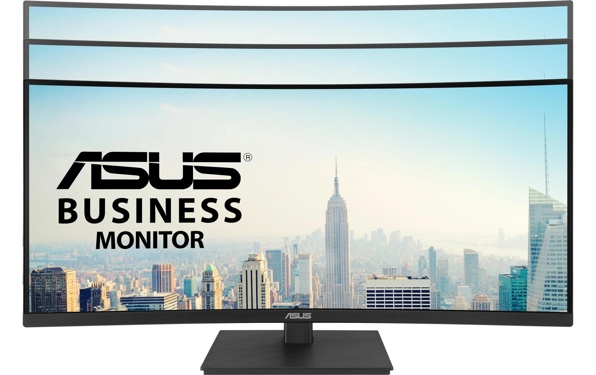 ASUS VA34VCPSR – 34" Curved, 3440 × 1440 (UWQHD), VA, 100 Hz, USB-C 96 W, LAN, HDR10