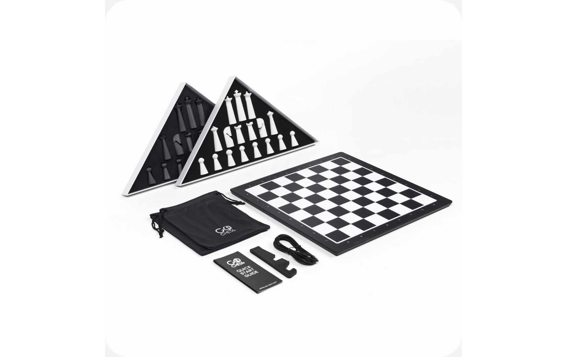Particula GoChess Mini Schachbrett – Logikspiel, 2 Spieler, ab 8 Jahren, 45 Min., EN