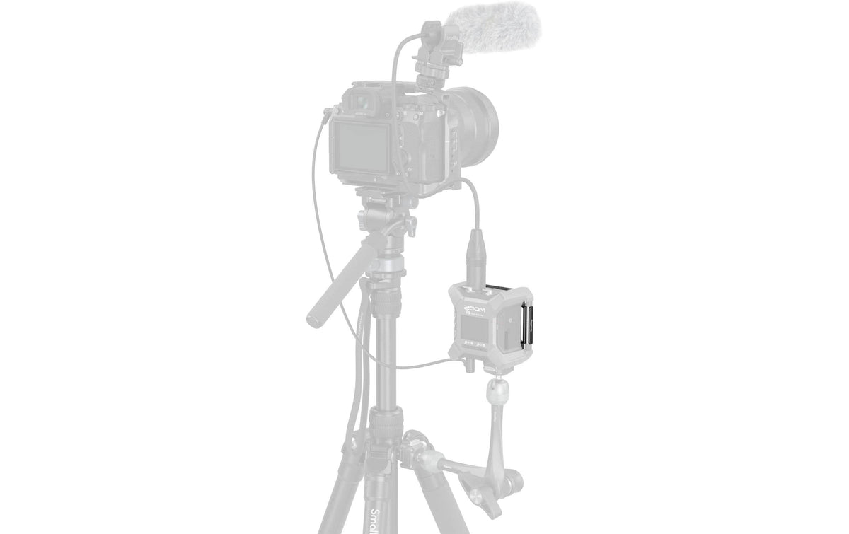SmallRig MD4883 – Montagesatz – für Zoom F3 – 75×66×9,5 mm – 1/2" & 3/8" Gewinde – schwarz
