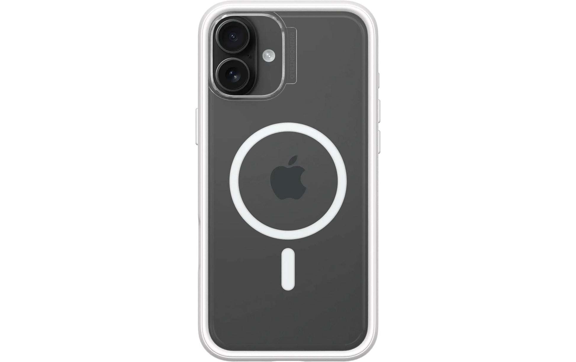 RhinoShield Backcover Mod NX – für Apple iPhone 16 Plus – transparent/weiss – MagSafe-kompatibel
