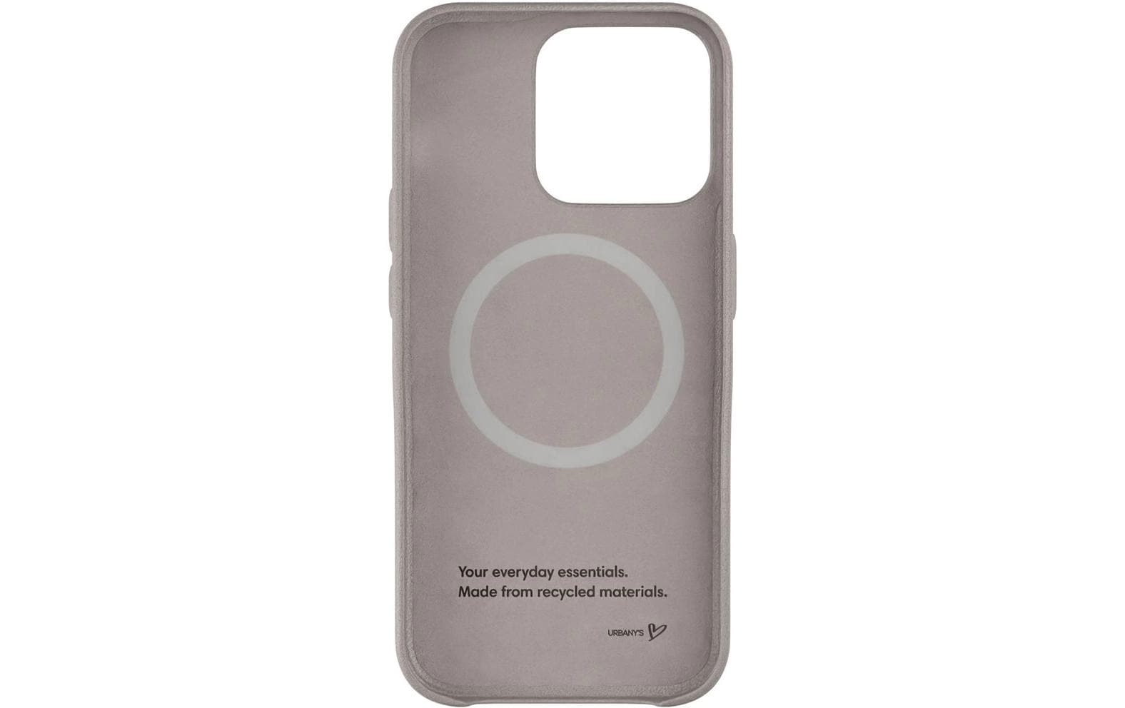 Urbany's Backcover – für Apple iPhone 16 Pro Max, MagSafe, PU, Taupe