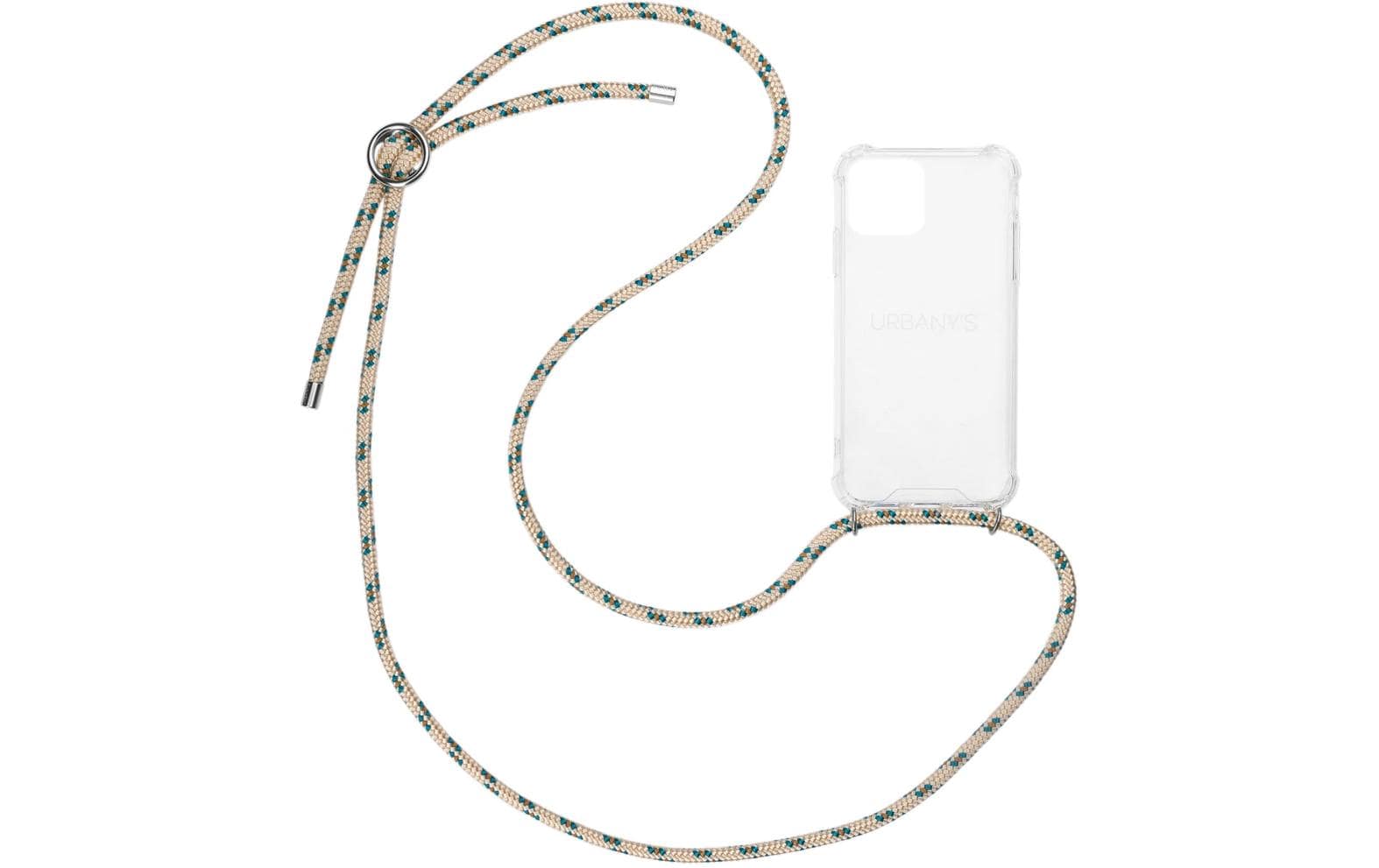 Urbany's Far Away Backcover – für Apple iPhone 16 Pro Max, PU, Transparent, mit Trageband