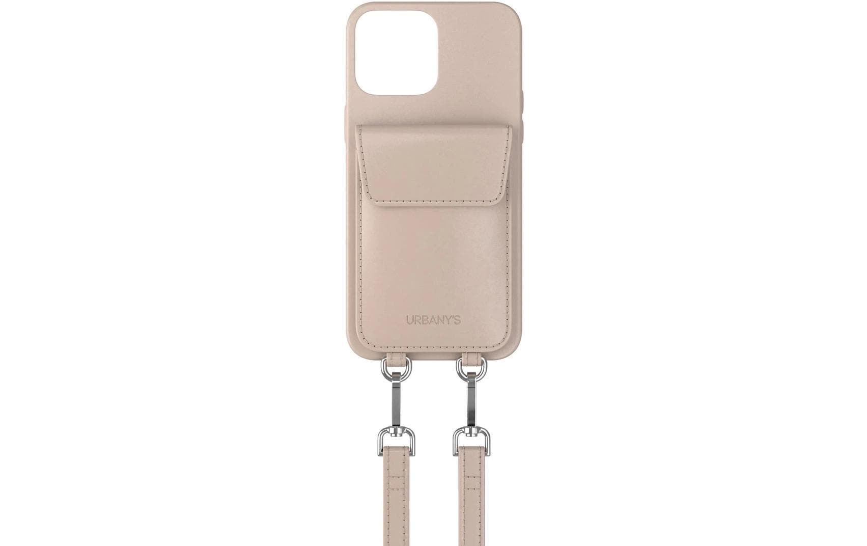 Urbany's Necklace-Hülle – für Apple iPhone 16 – Beach Beauty – mit Kordel, mit Kartenfach