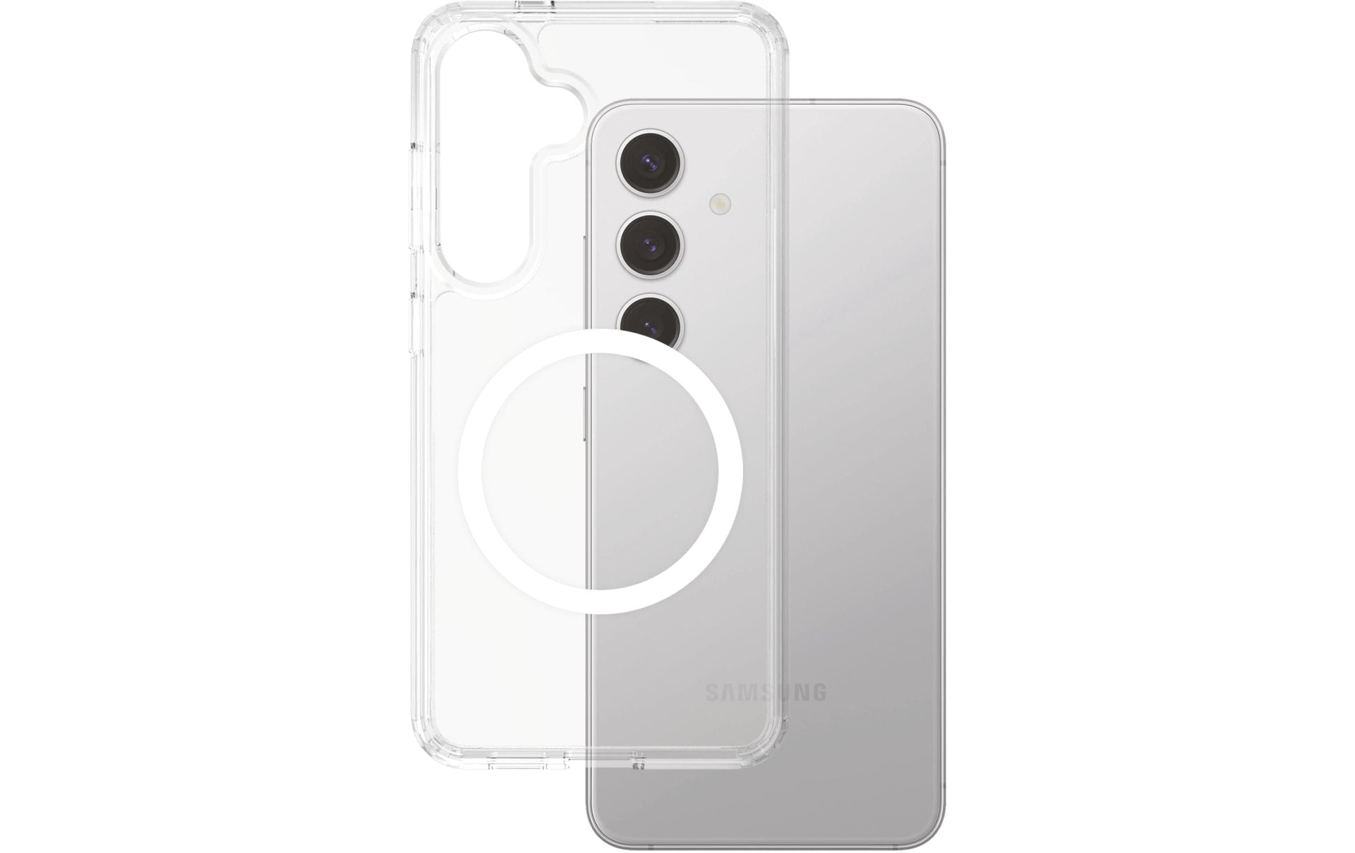 PanzerGlass CARE Flagship Backcover – für Samsung Galaxy S25, Kunststoff, Transparent, bis 3,6 m sturzsicher
