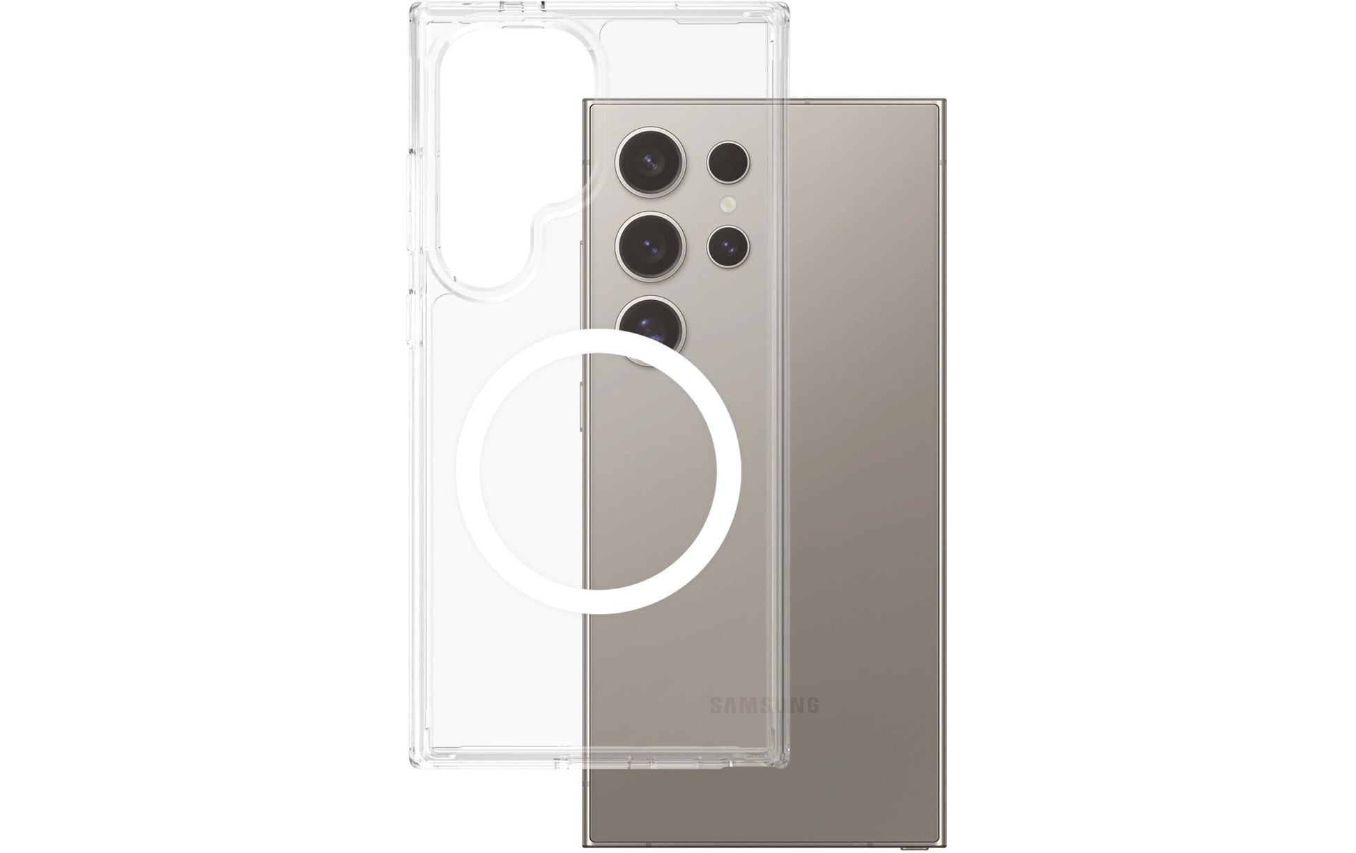 PanzerGlass CARE Flagship Backcover – für Samsung Galaxy S25 Ultra, Transparent, bis 3,6 m Sturzsicher