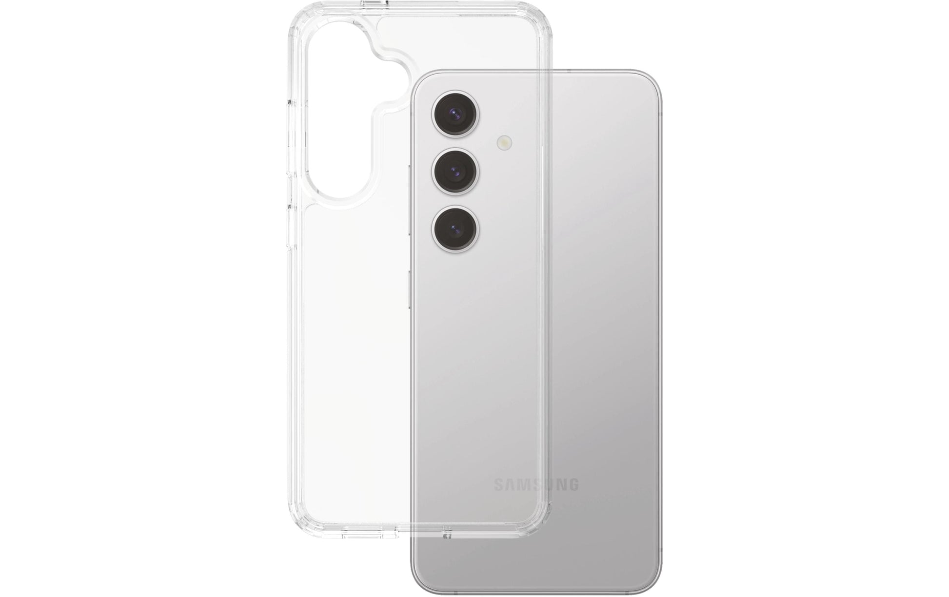 PanzerGlass CARE Backcover – für Samsung Galaxy S25+, Kunststoff, Transparent