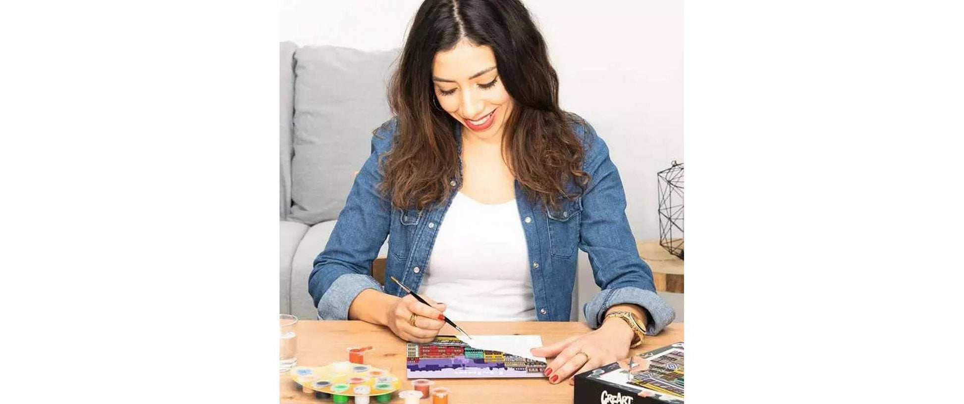 Ravensburger CreArt – Malen-nach-Zahlen-Set – Colorful Lissabon – 24 × 30 cm – ab 12 Jahren