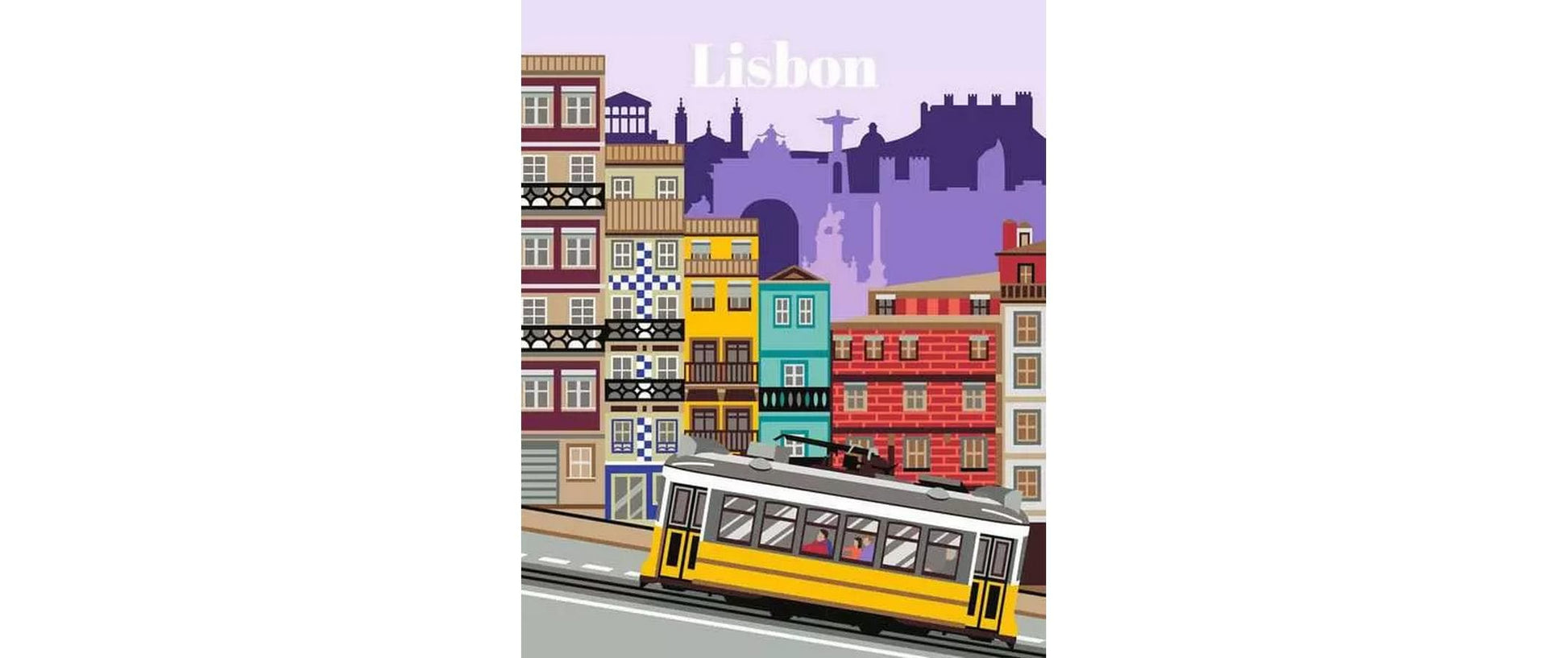 Ravensburger CreArt – Malen-nach-Zahlen-Set – Colorful Lissabon – 24 × 30 cm – ab 12 Jahren