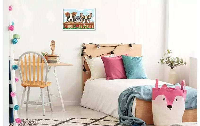 Ravensburger CreArt – Malen-nach-Zahlen-Set – Katzen und Hunde – 20 Farben – ab 11 Jahren