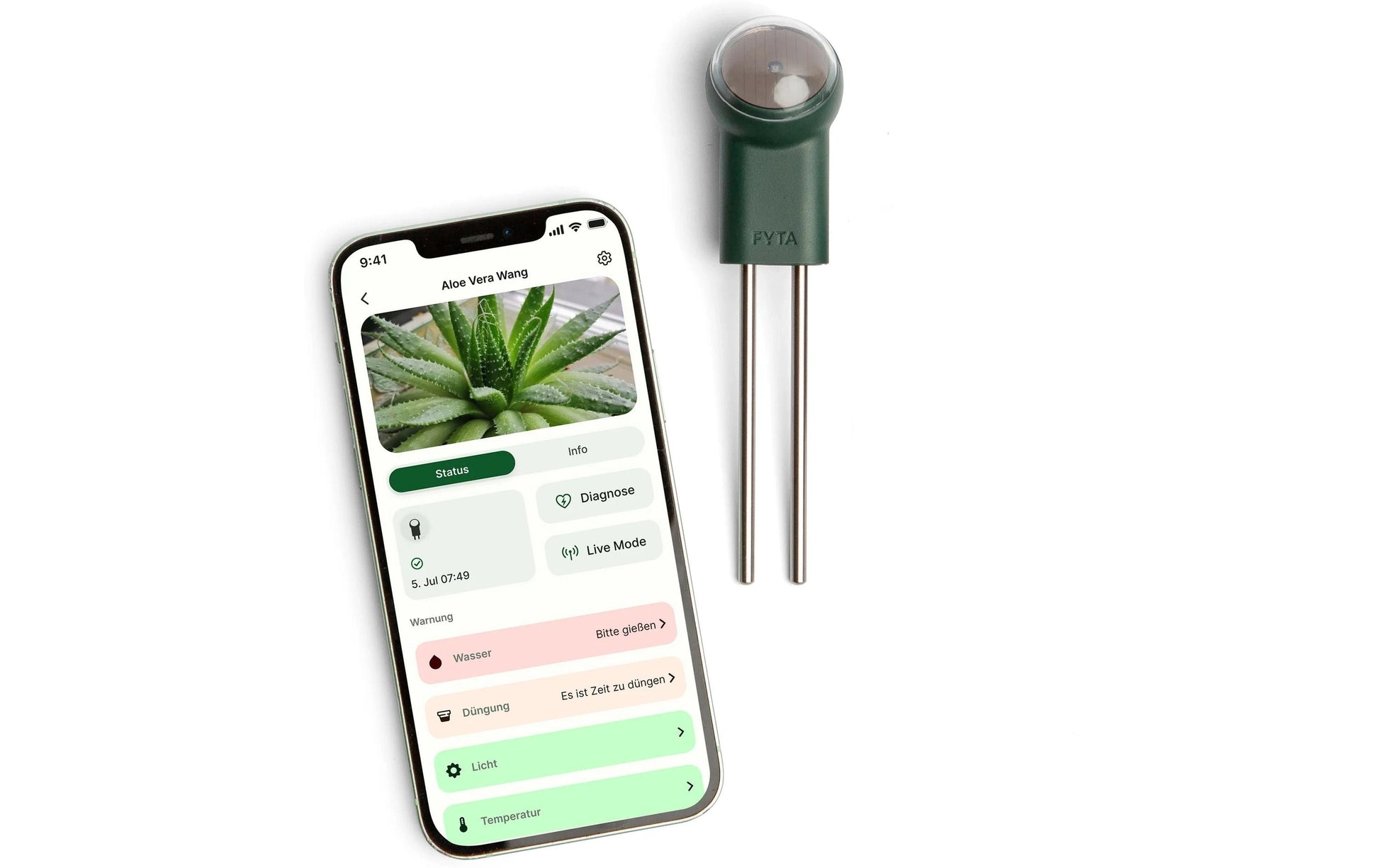FYTA Beam Single – Sensor – Akku