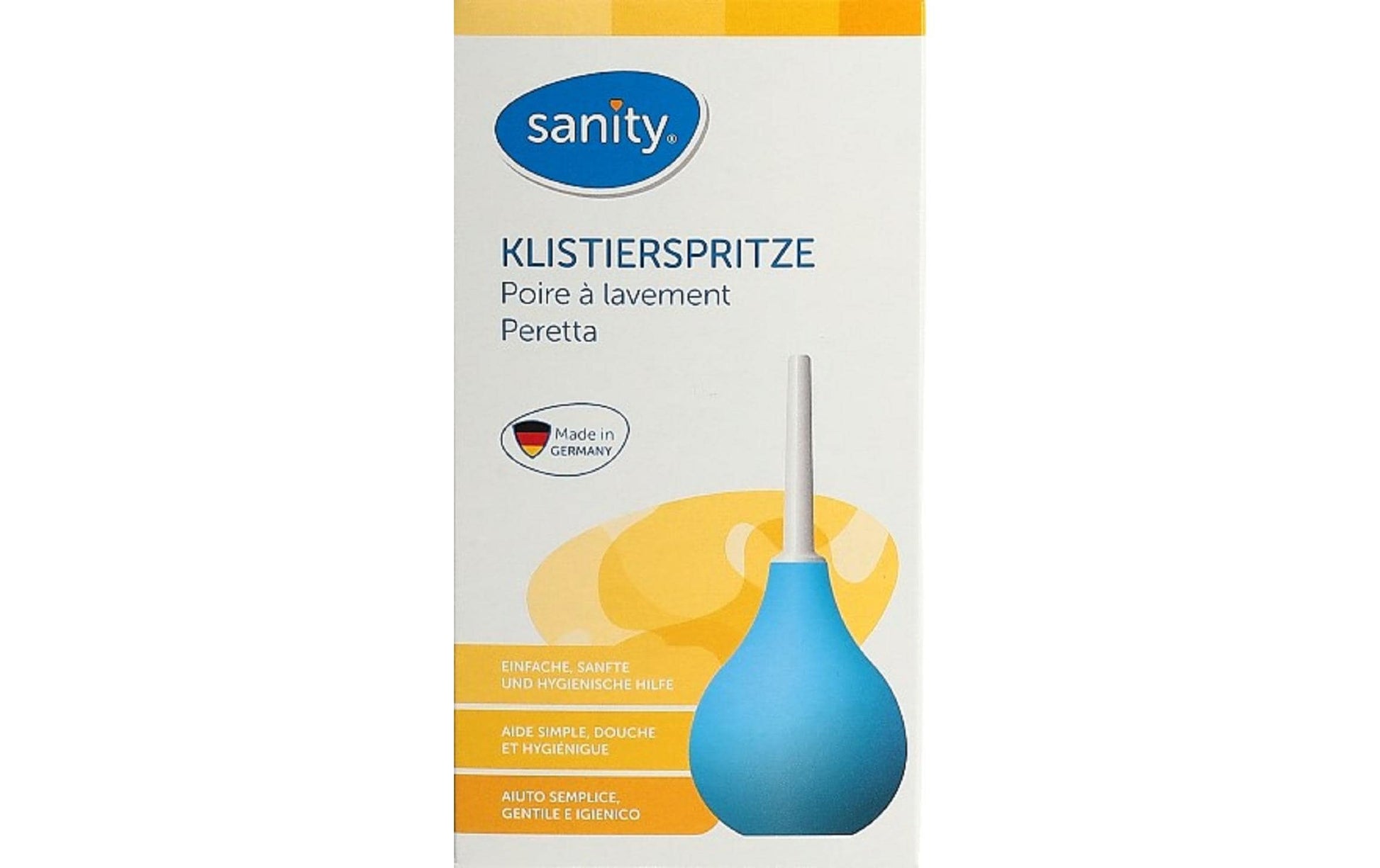 Sanity Birnspritze – 224 ml, Grösse 9 – 2 Stk