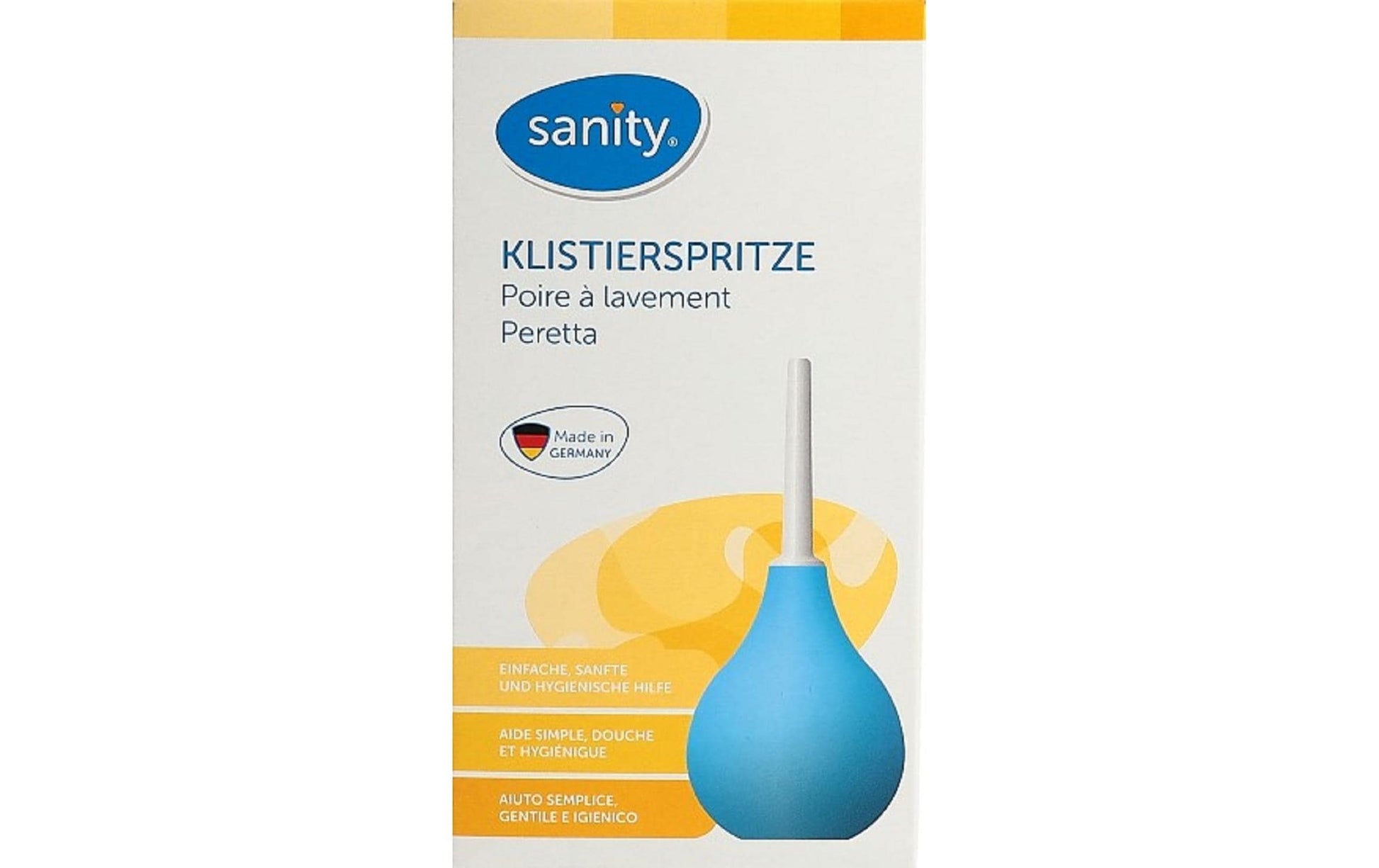 Sanity Birnspritze – 143 ml, Grösse 7, 2 Stk