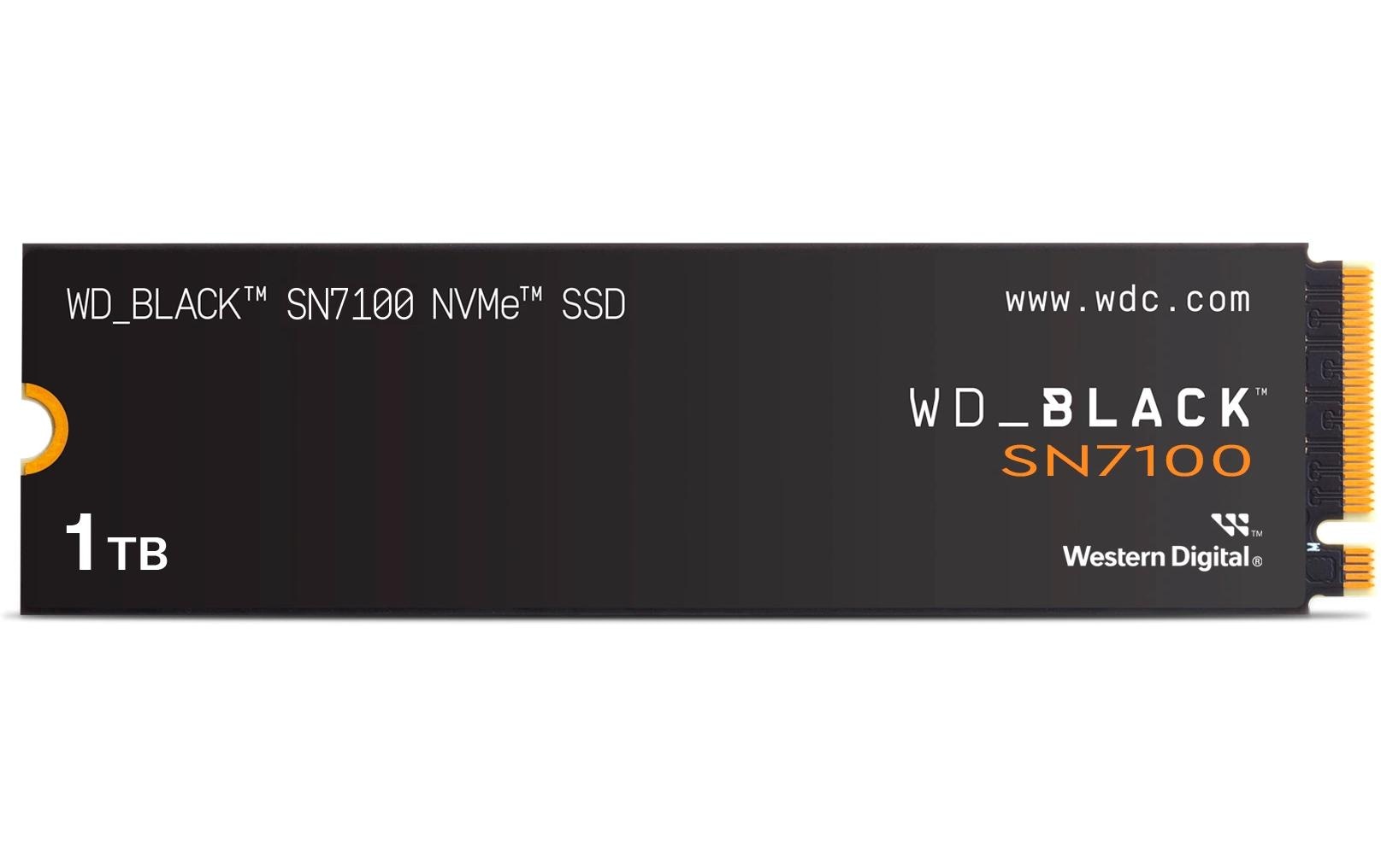 Western Digital Black SN7100 – 1 TB, M.2 2280, PCIe 4.0 NVMe