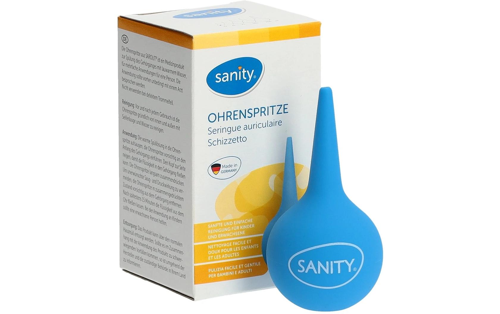 Sanity Ohrspritze – Grösse 3 – 27 ml