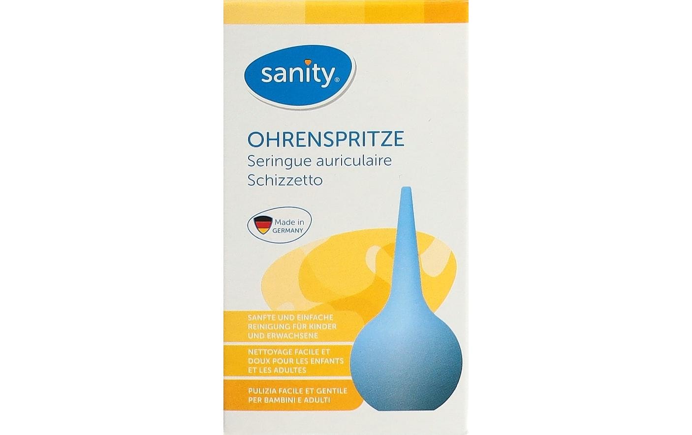 Sanity Ohrspritze – Grösse 3 – 27 ml