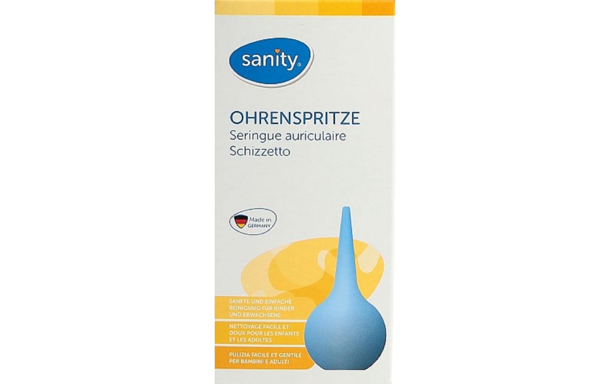 Sanity Ohrspritze – 75 ml, Grösse 7