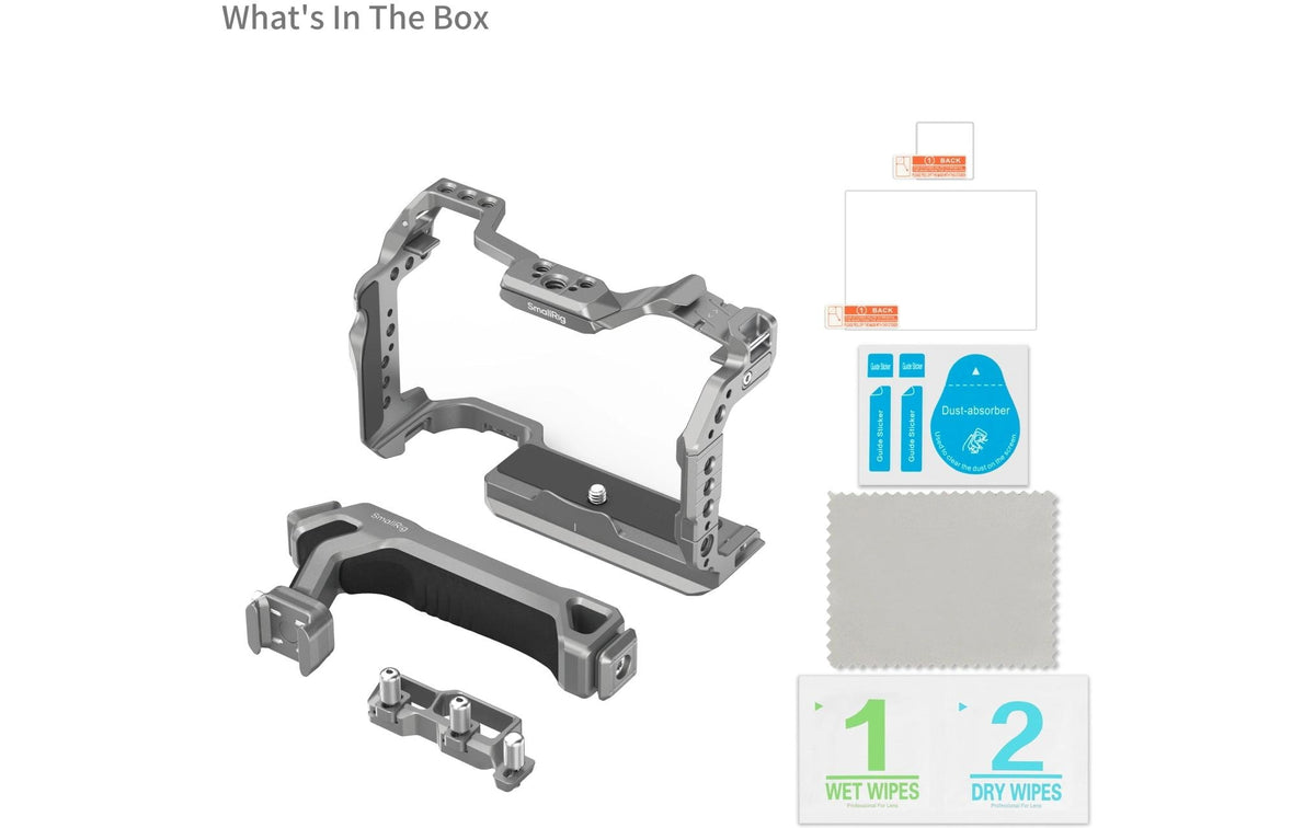 SmallRig HawkLock 5029 Cage-Kit – 1/4" & 3/8" Gewinde – für Canon EOS R5 Mark II – Aluminium