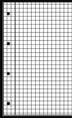 Elba Collegeblock, Karton, 80 Blatt, 4-fach gelocht, perforiert, 90 g/m² – rosa, für SCRIBZEE App