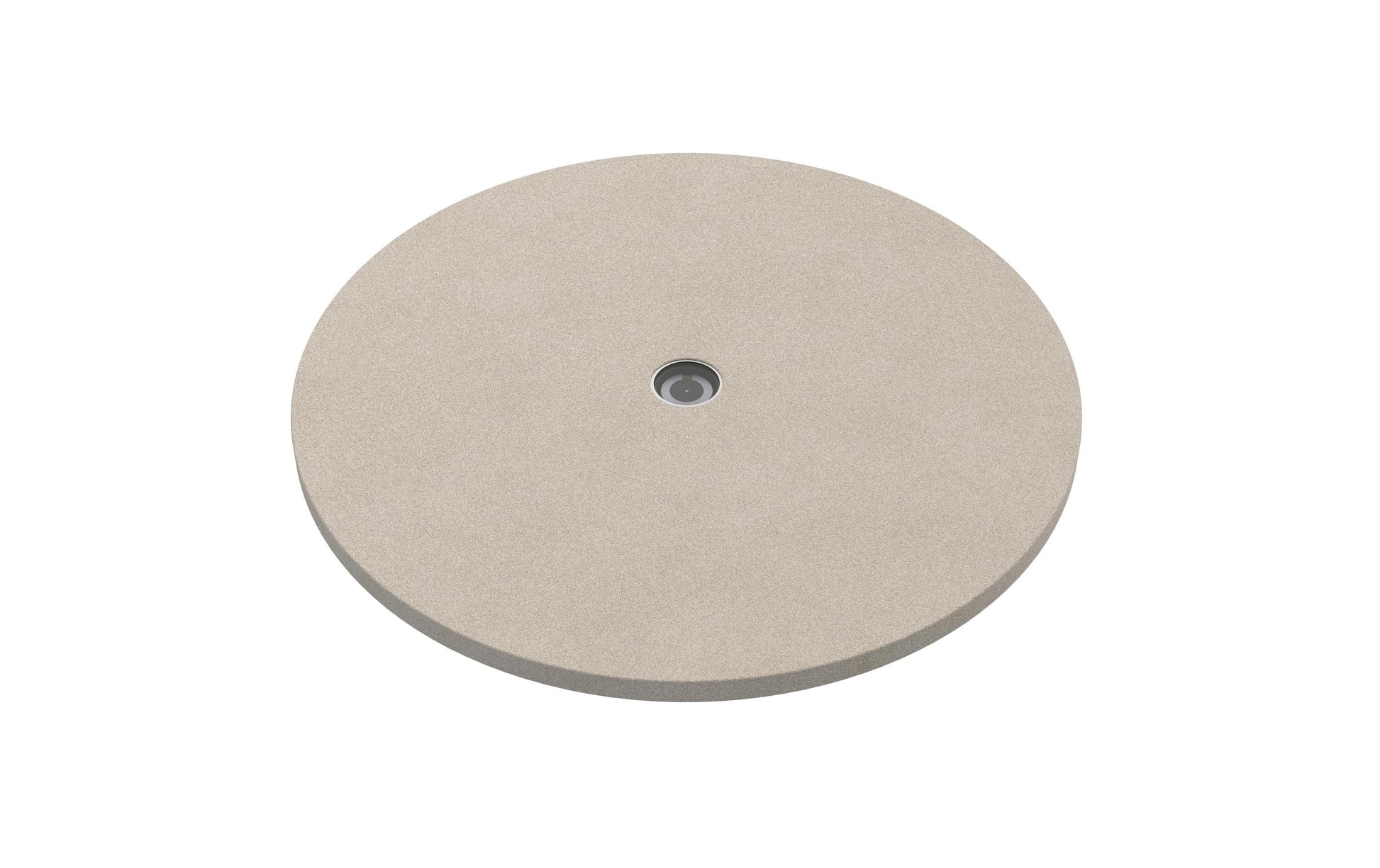 OUTDOORCHEF Pizzastein Ø 41 × 1,5 cm, Cordierit, beige, für Pizza