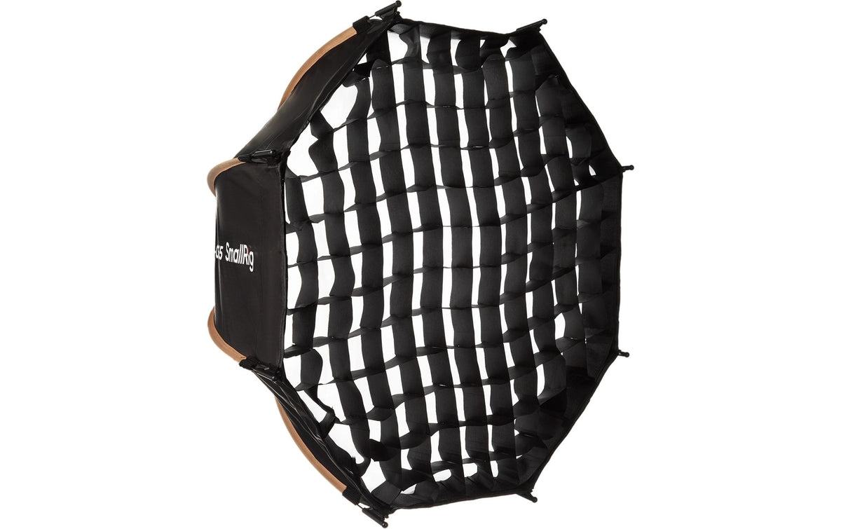 SmallRig LA-O65 Achteck-Softbox – 65 cm, Tiefe 380 mm – für Bowen COB-Licht – Schwarz