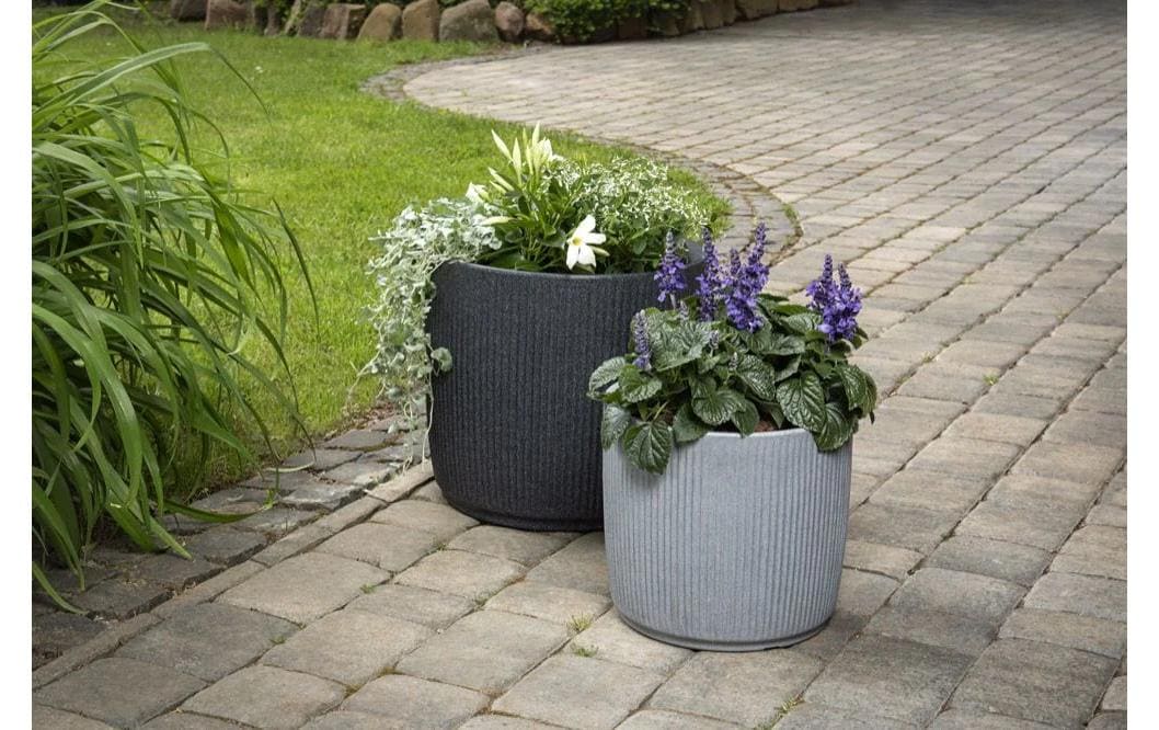 Scheurich Topfpflanzer – Ø 38,6 × 53,9 cm – 50 000 ml – Kunststoff, schwarz